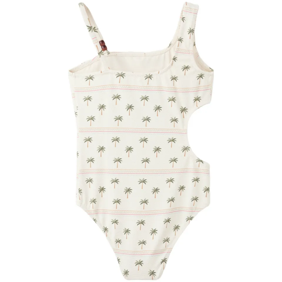 Mango Kids one shoulder badpak ecru, foto 3