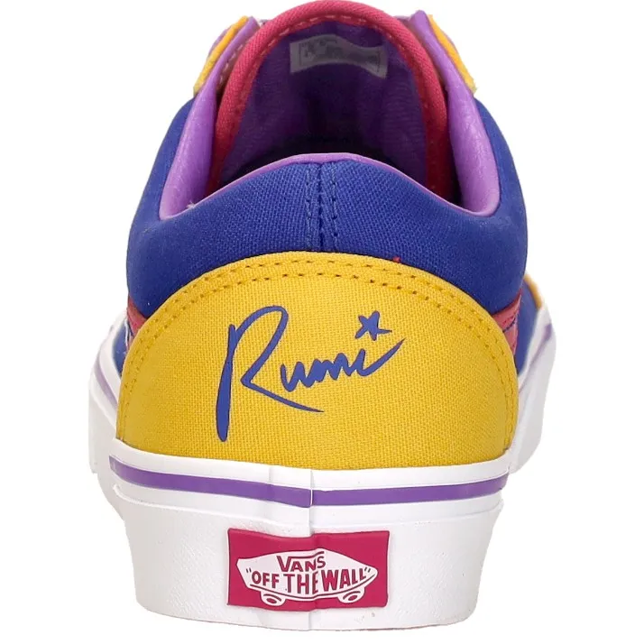Vans Old Skool Kpop Demon Hunters Rumi sneaker geel, foto 4