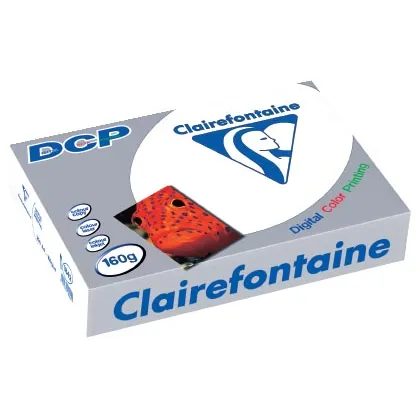 Clairefontaine A4 DCP papier 160 grams (250 vel) wit, foto 2
