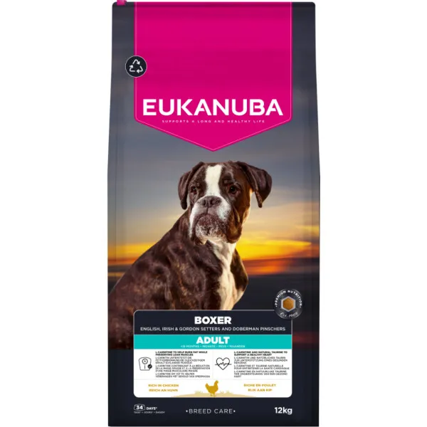 Eukanuba Breed Care Adult Boxers kip hondenvoer