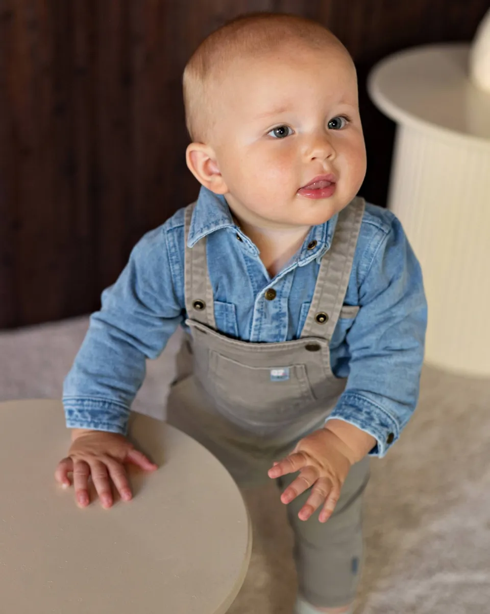 BESS overhemd - light blue denim, foto 5