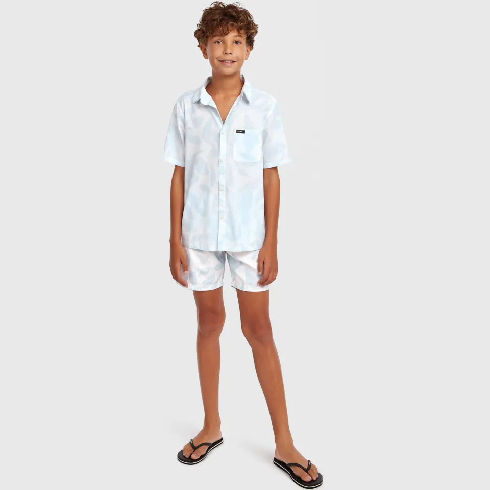 O'Neill zwemshort lichtblauw/wit