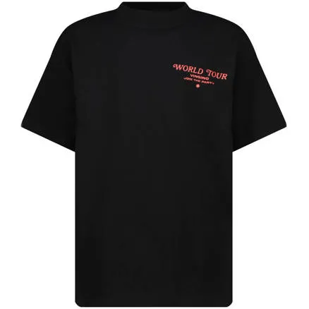 Vingino T-shirt met backprint zwart
