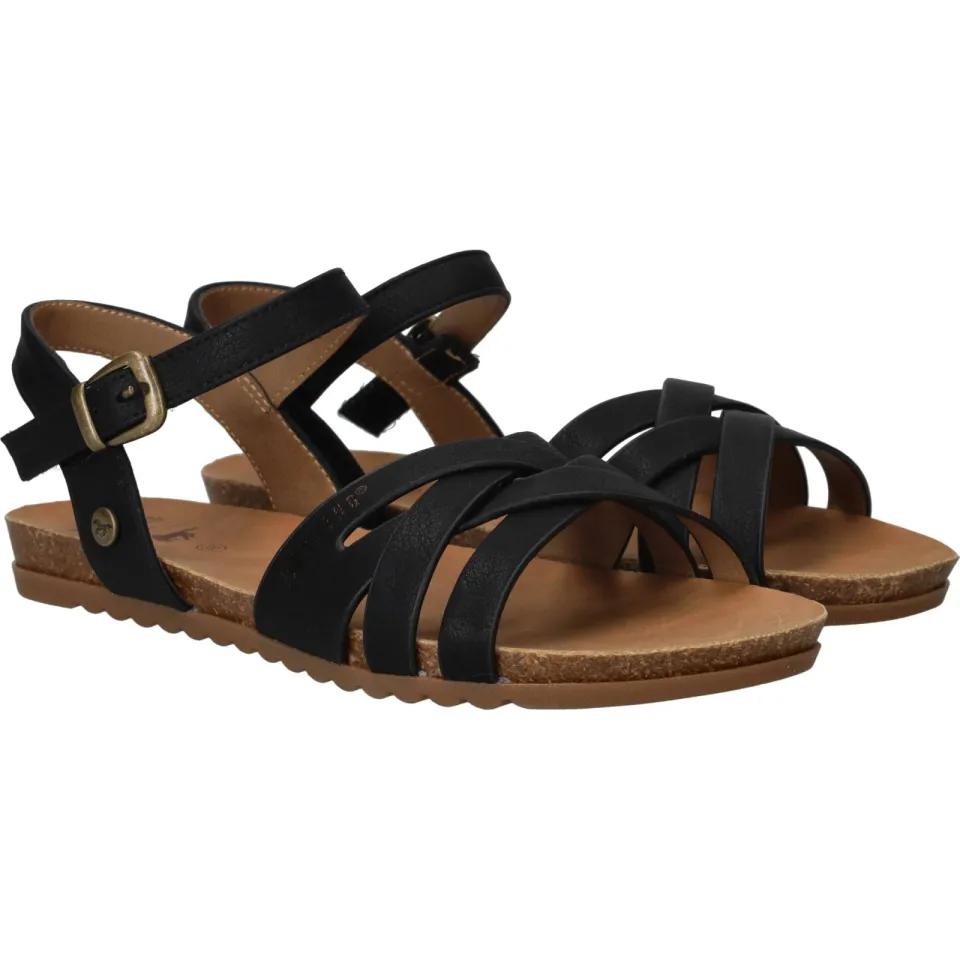 Mustang sandalen zwart, foto 3