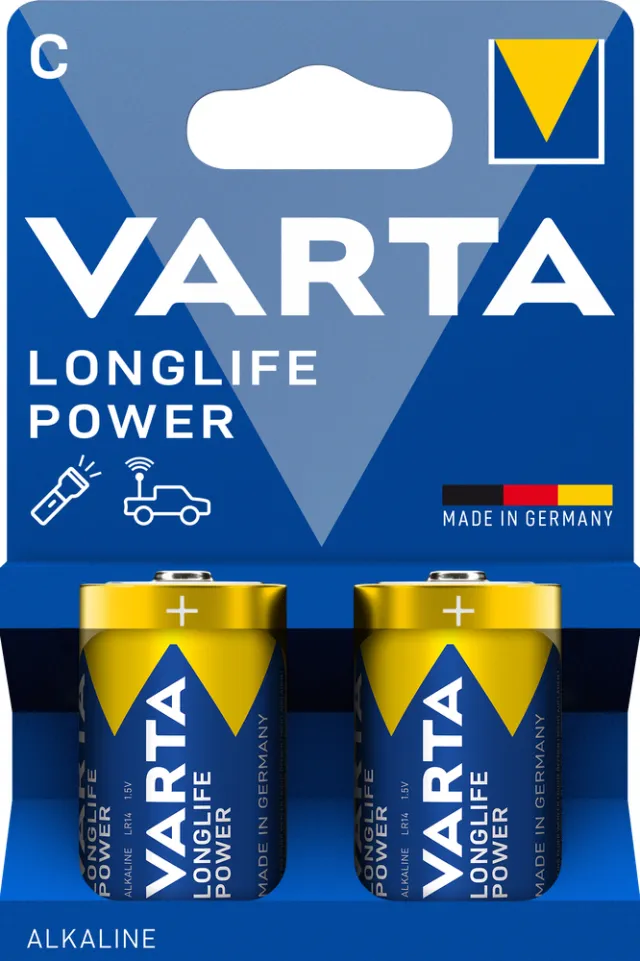 Varta Longlife Power C batterijen