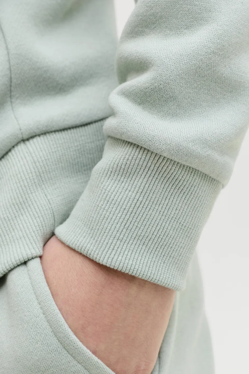 JJ Rebel JUNIOR hoodie grijsgroen, foto 4