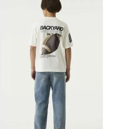 Garcia oversized T-shirt ecru, foto 6