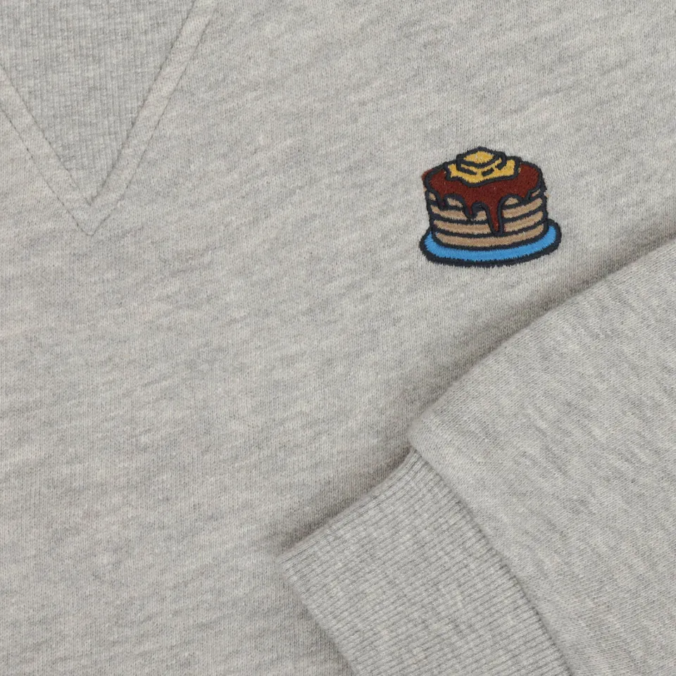 Tumble 'n Dry sweater met borduursels en backprint - lichtgrijs, foto 3