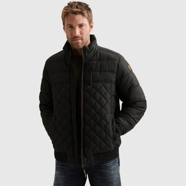 PME Legend CARGO GLIDER quilted tussenjas - zwart