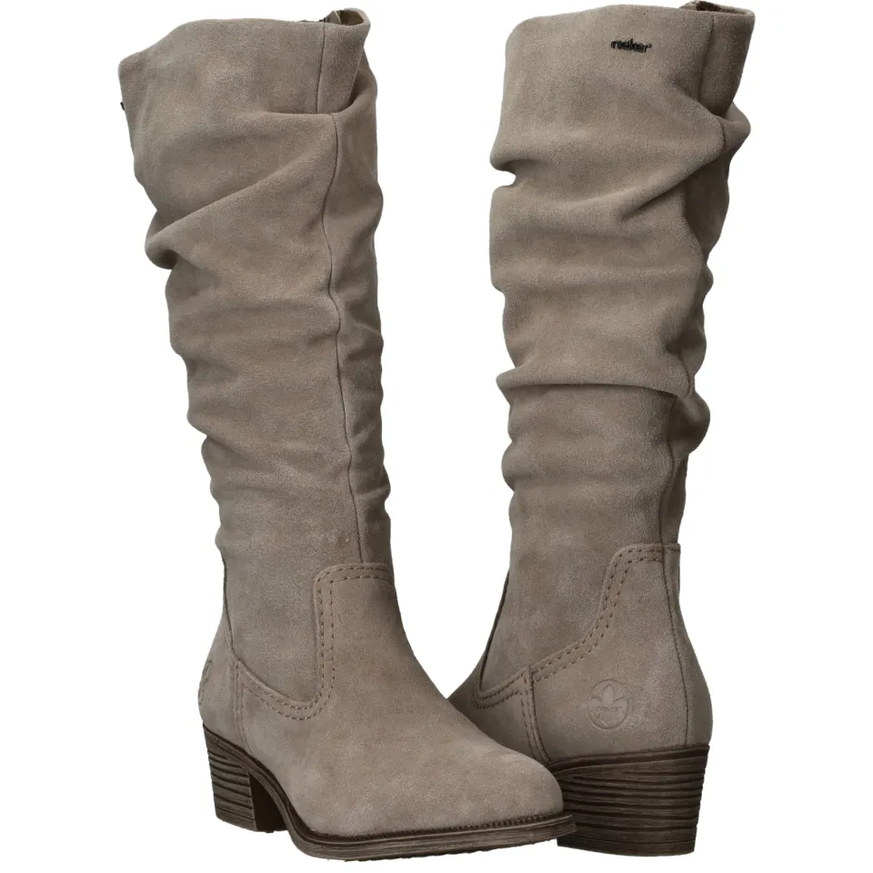 Rieker lange laarzen beige, foto 4