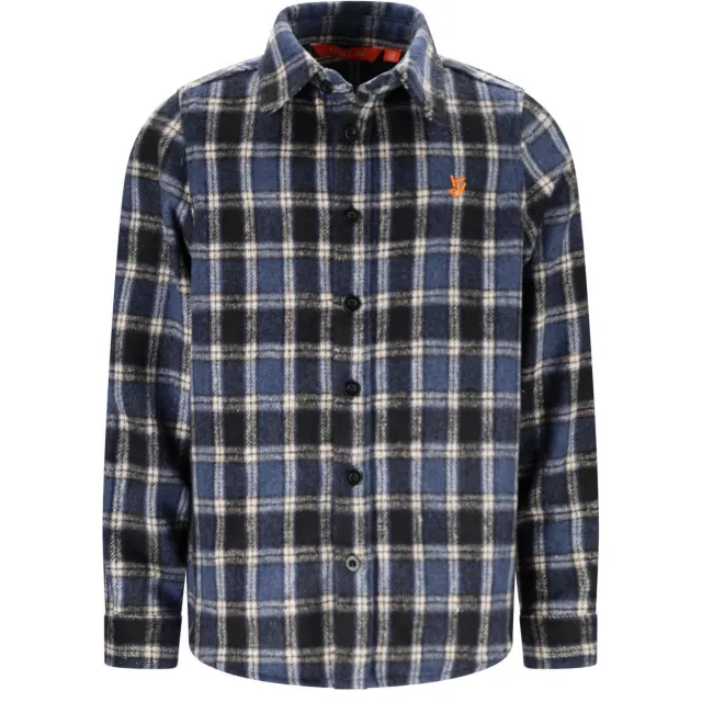 TYGO & vito overhemd blauw Blauw/zwart