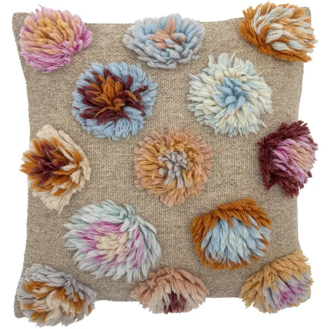 Bloomingville sierkussen Somma (50x50 cm) Multi