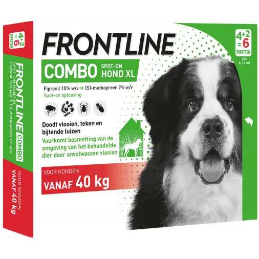 Frontline Combo Spot On hond-60 kg 3 pipetten