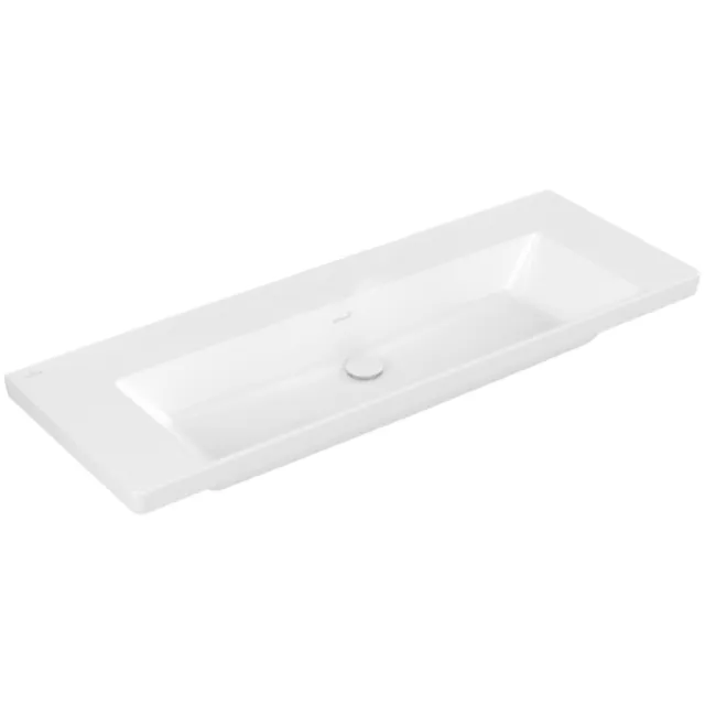Villeroy & Boch Subway 3.0 wastafel 130x47x16.5 cm wit alpin