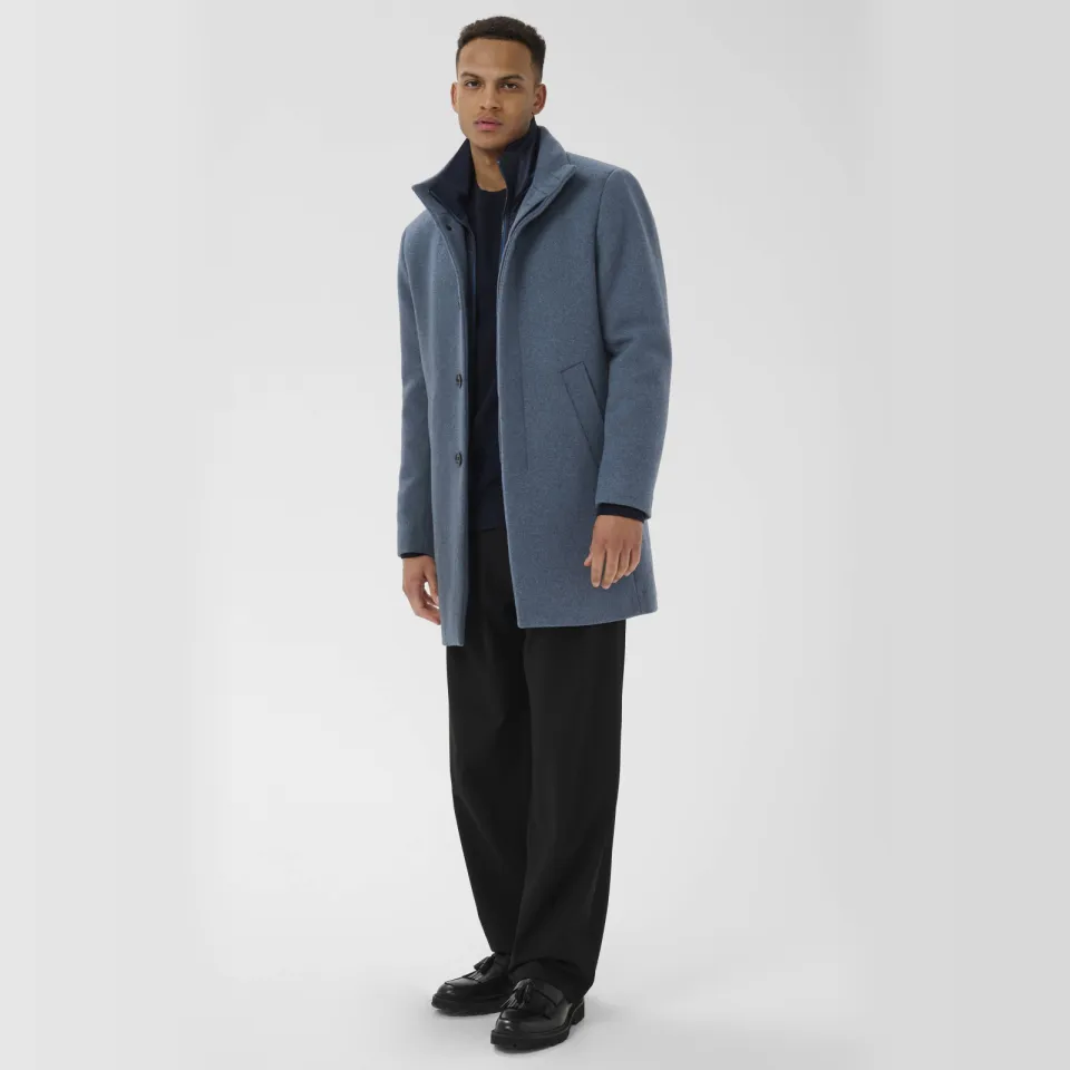 Matinique Harvey mantel blauw