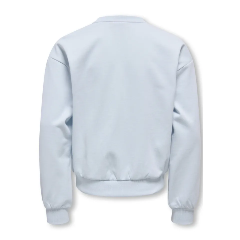 KIDS ONLY GIRL sweater met print - lichtblauw, foto 3
