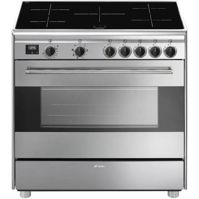 Smeg BG91IX2 inductiefornuis RVS
