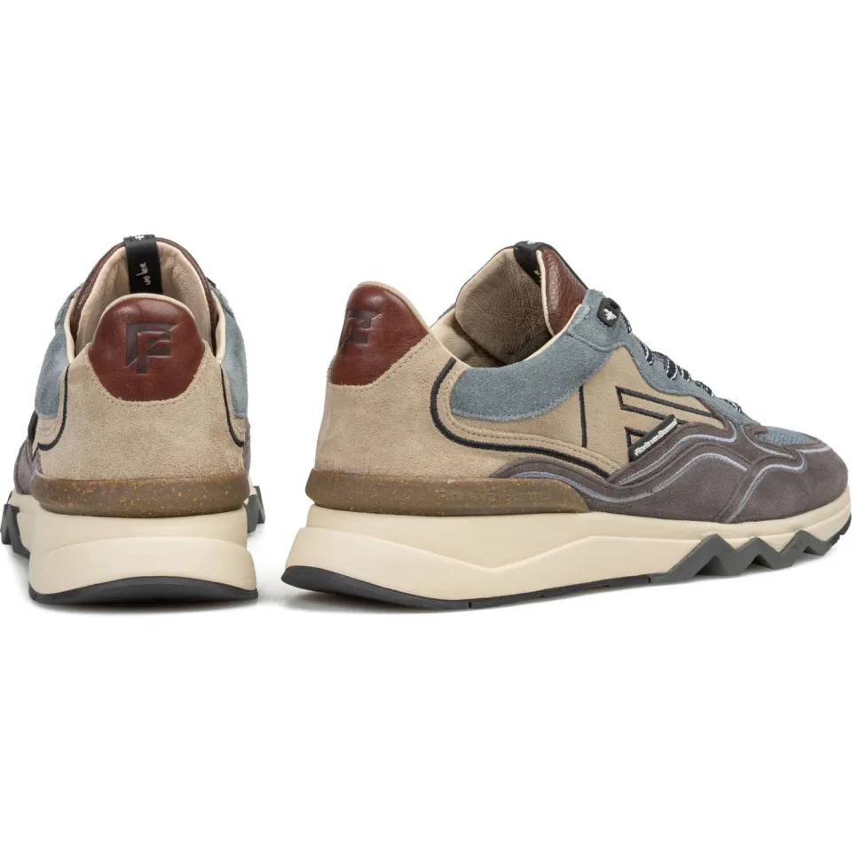 Floris Van Bommel De Zager 03.21 suède sneakers - blauw, foto 3