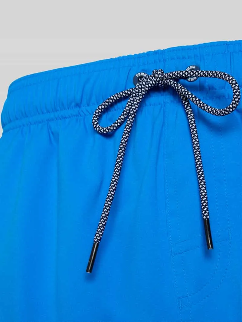 Puma zwembroek blauw met klittenbandzak, foto 4