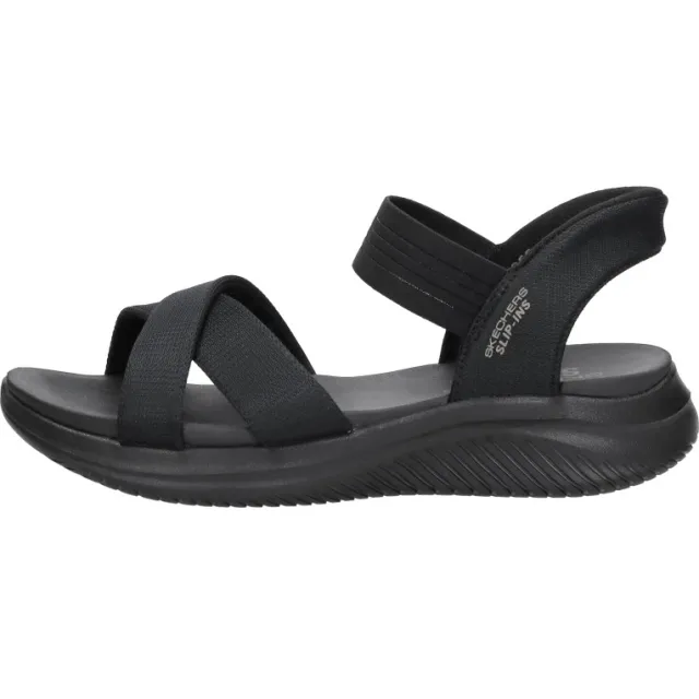Skechers Ultra Flex 3.0 sandalen zwart, foto 2