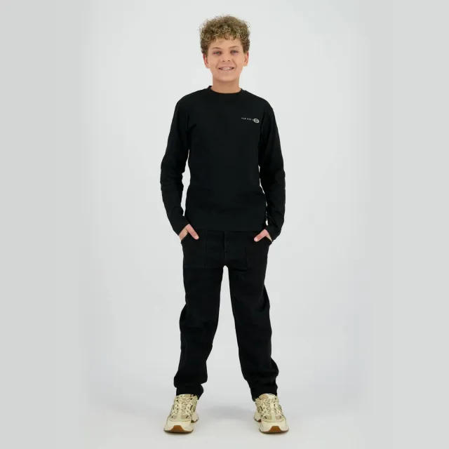 Raizzed longsleeve met backprint zwart