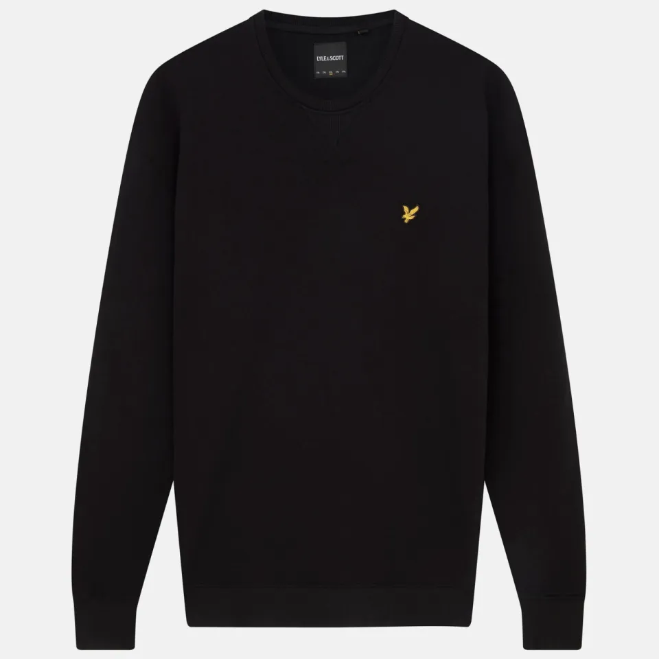 Lyle & Scott sweater zwart, foto 2