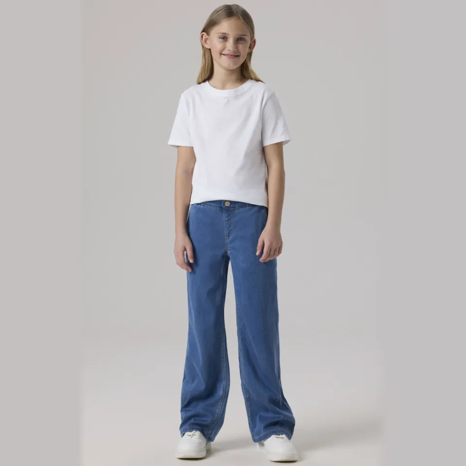 NAME IT KIDS flared jeans NKFSALLI light blue denim