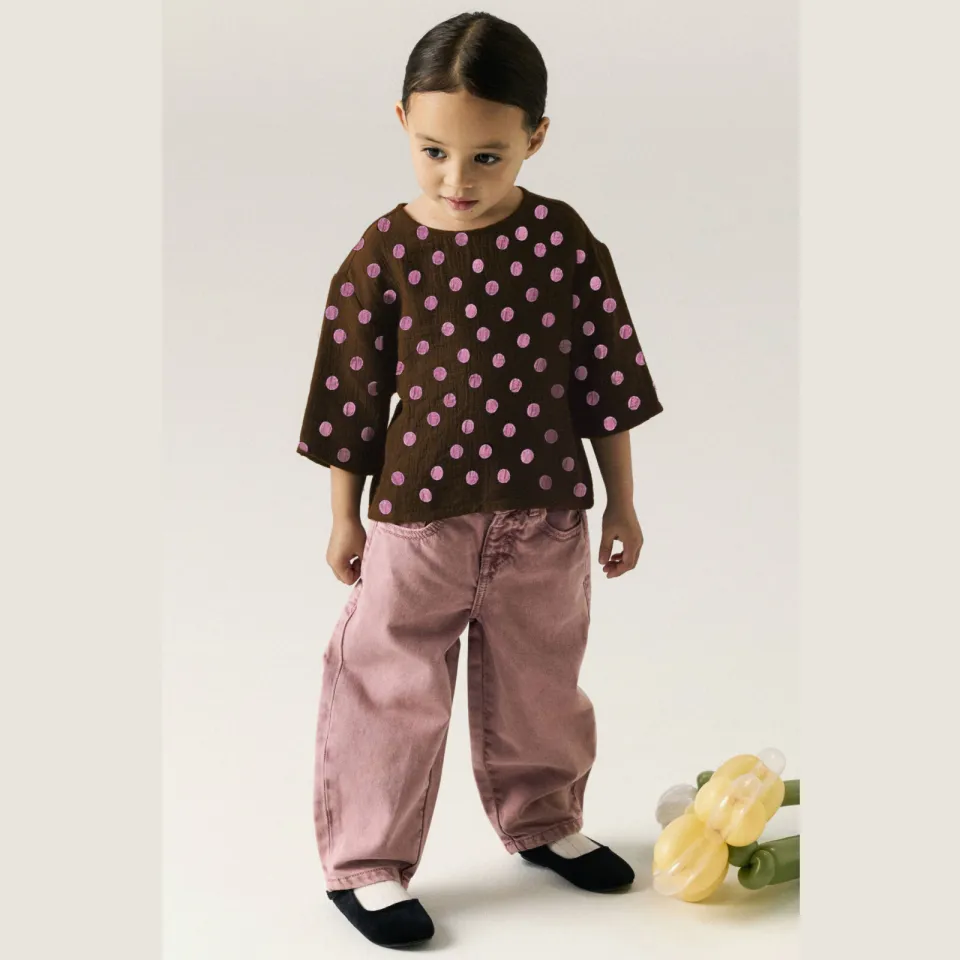 NAME IT MINI NMFBELLA barrel jeans - oudroze, foto 4