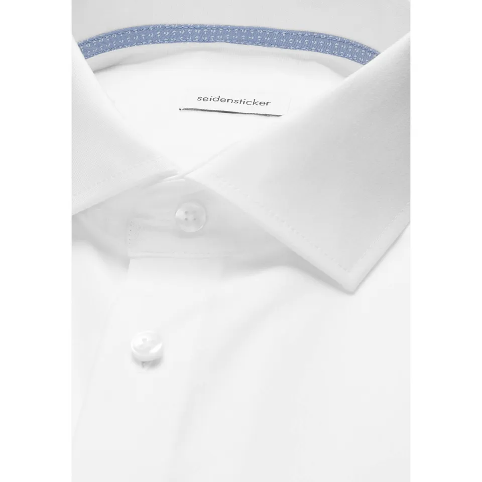 Seidensticker slim fit overhemd wit, foto 7