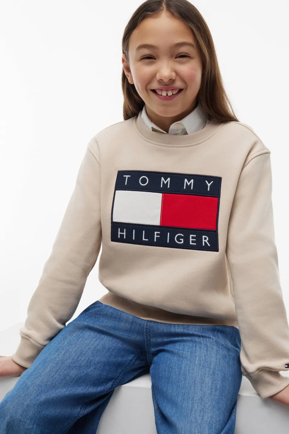 Tommy Hilfiger sweater - beige, foto 4