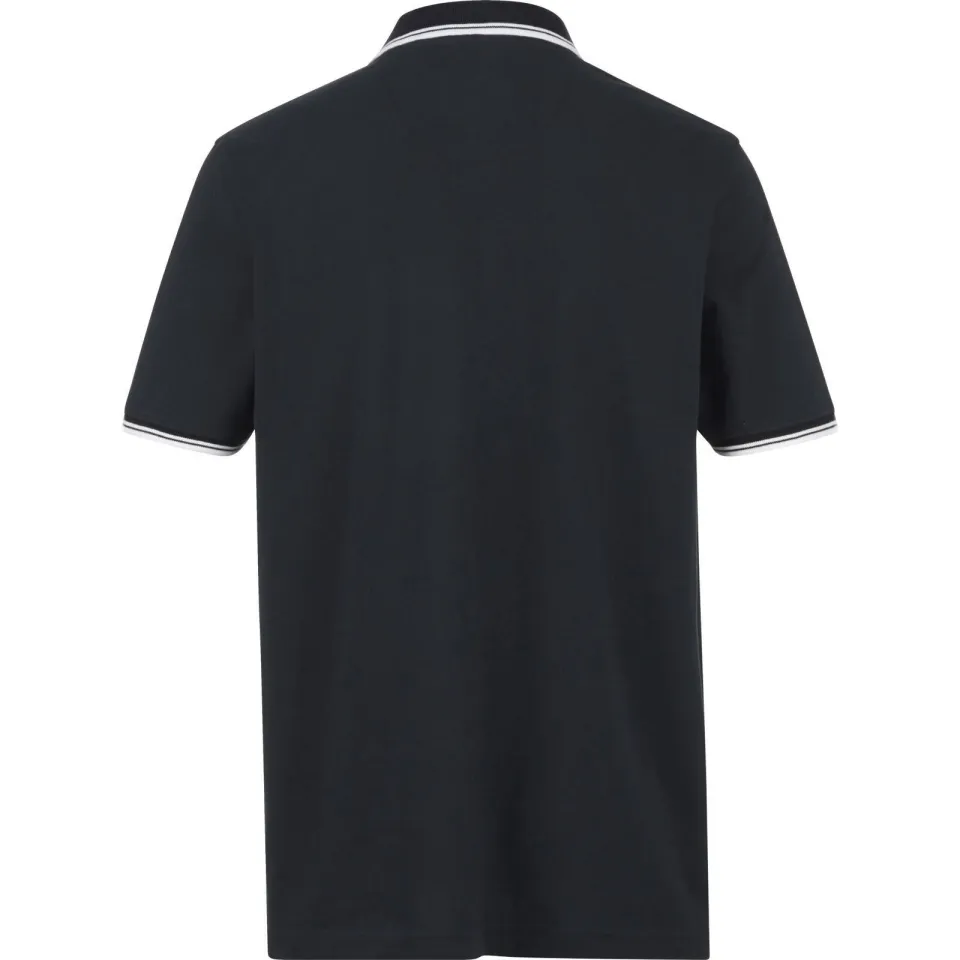 Babista regular fit polo Plus Size met contrast bies - donkerblauw, foto 3