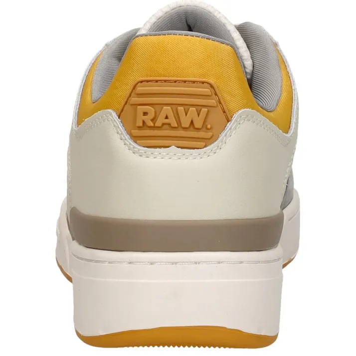 G-Star Attacc Pop Lea lage sneakers gebroken wit, foto 4