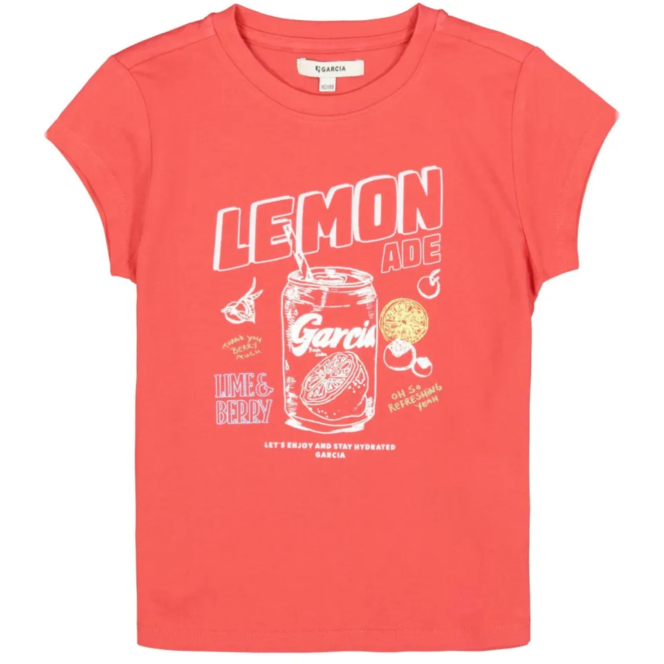 Garcia T-shirt rood, foto 2