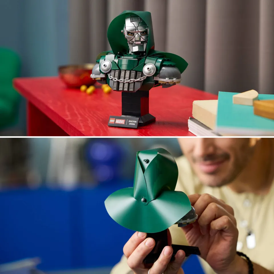 Lego Marvel Doctor Doom Buste Bouwpakket 76345, foto 7