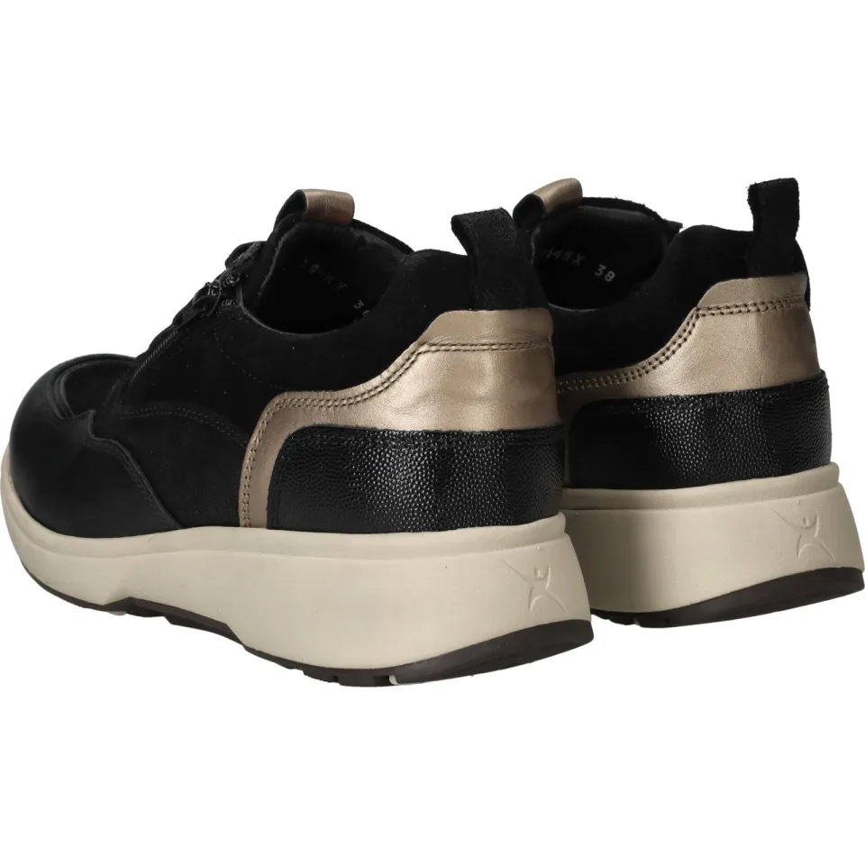 Xsensible Grenoble Stretchwalker HX Veterschoenen Dames Zwart, foto 5