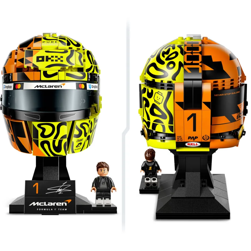 Lego Editions Formula 1 McLaren Mastercard F1 Team Helm van Lando Norris Set 43023, foto 5