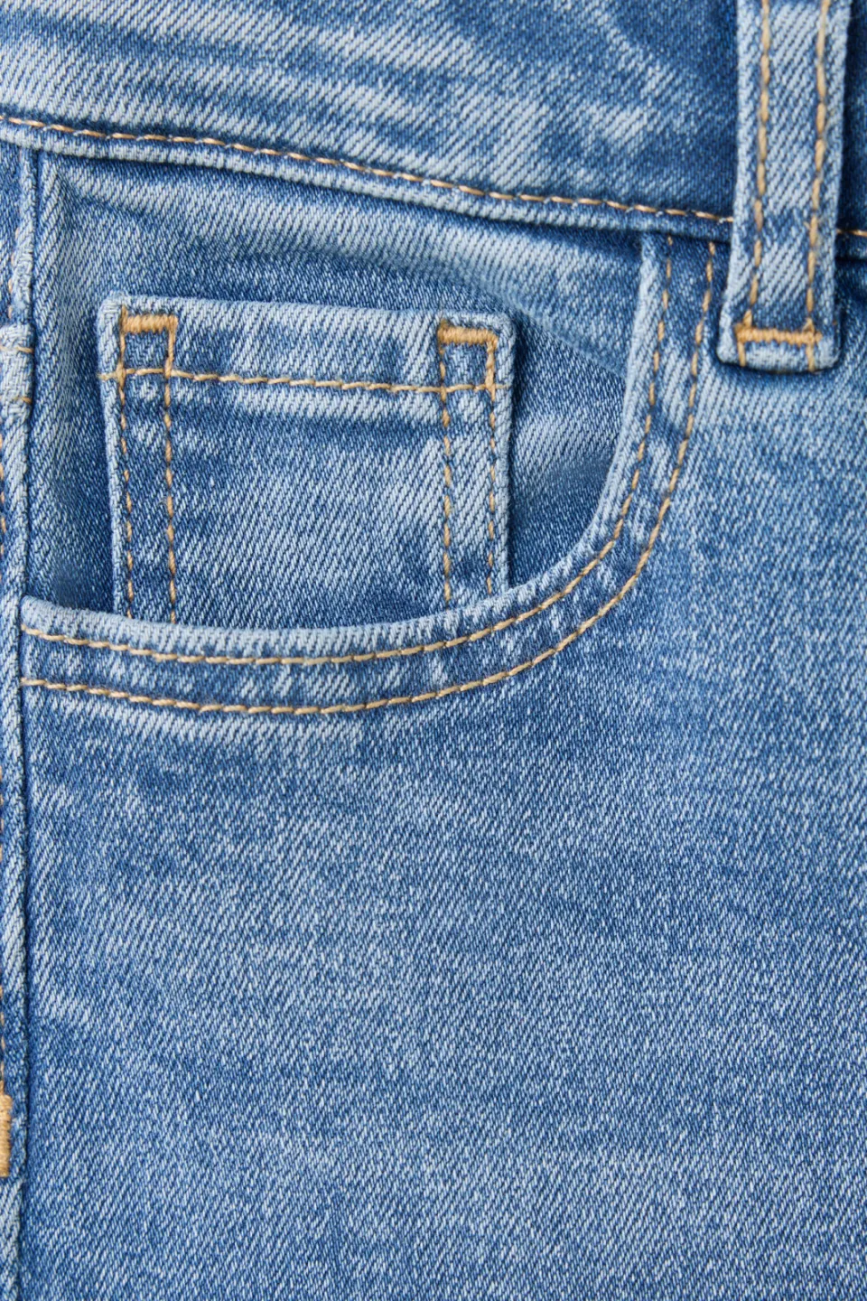 Mango Kids regular waist flared jeans - mediumblauw, foto 3