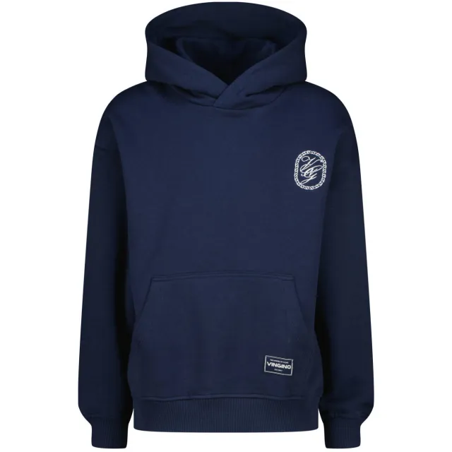 Vingino hoodie met print - donkerblauw