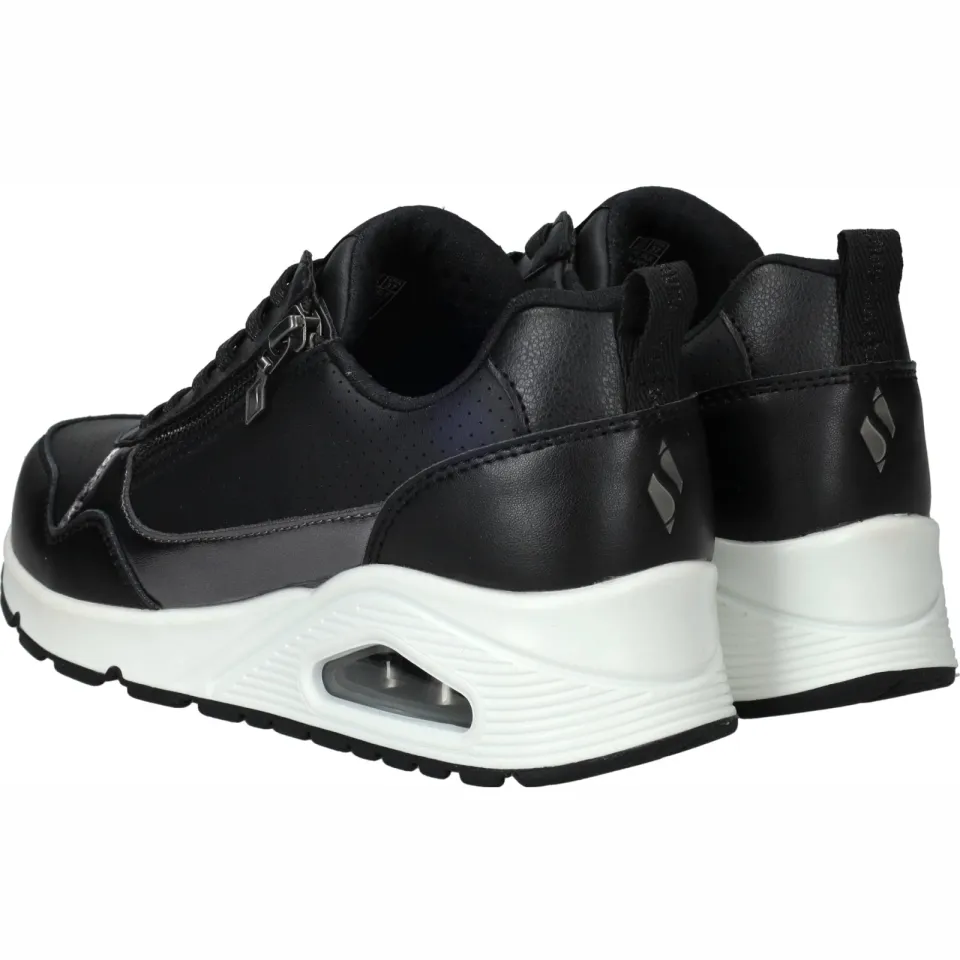 Skechers Uno Metallic Sliders sneakers zwart, foto 6