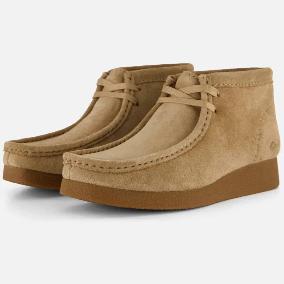 Clarks Wallabee Evo veterboots beige, foto 2