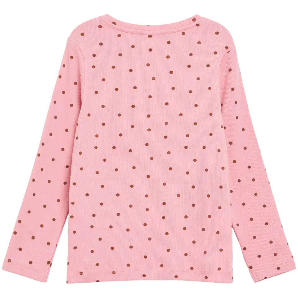 s.Oliver longsleeve met stippen roze, foto 4