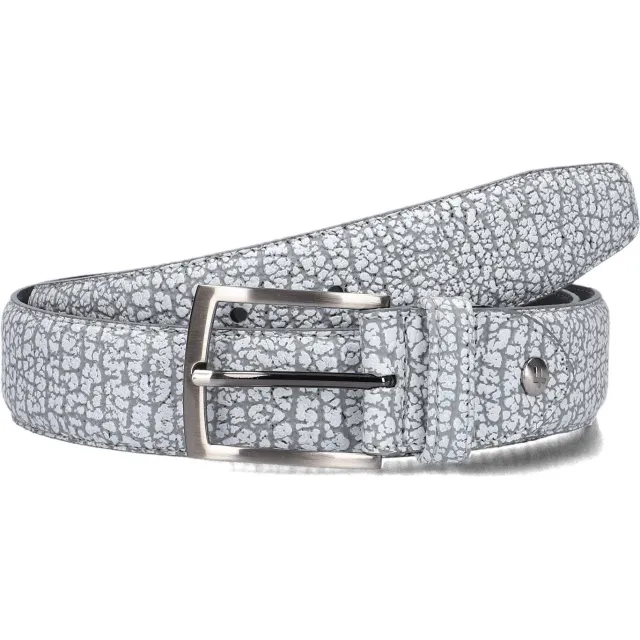 Floris Van Bommel CFM-10096 De Belter riem lichtgrijs