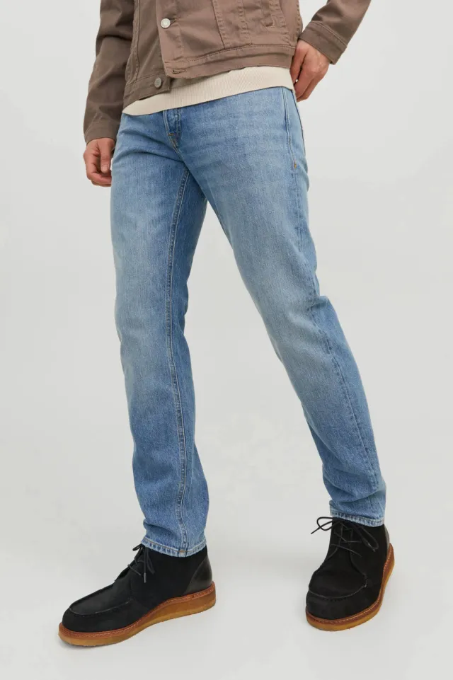 Jack & Jones JEANS INTELLIGENCE tapered jeans - blauw denim Blue Denim