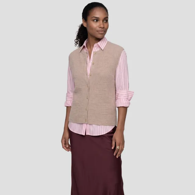Notre-V Trui Nv-ilene Beige