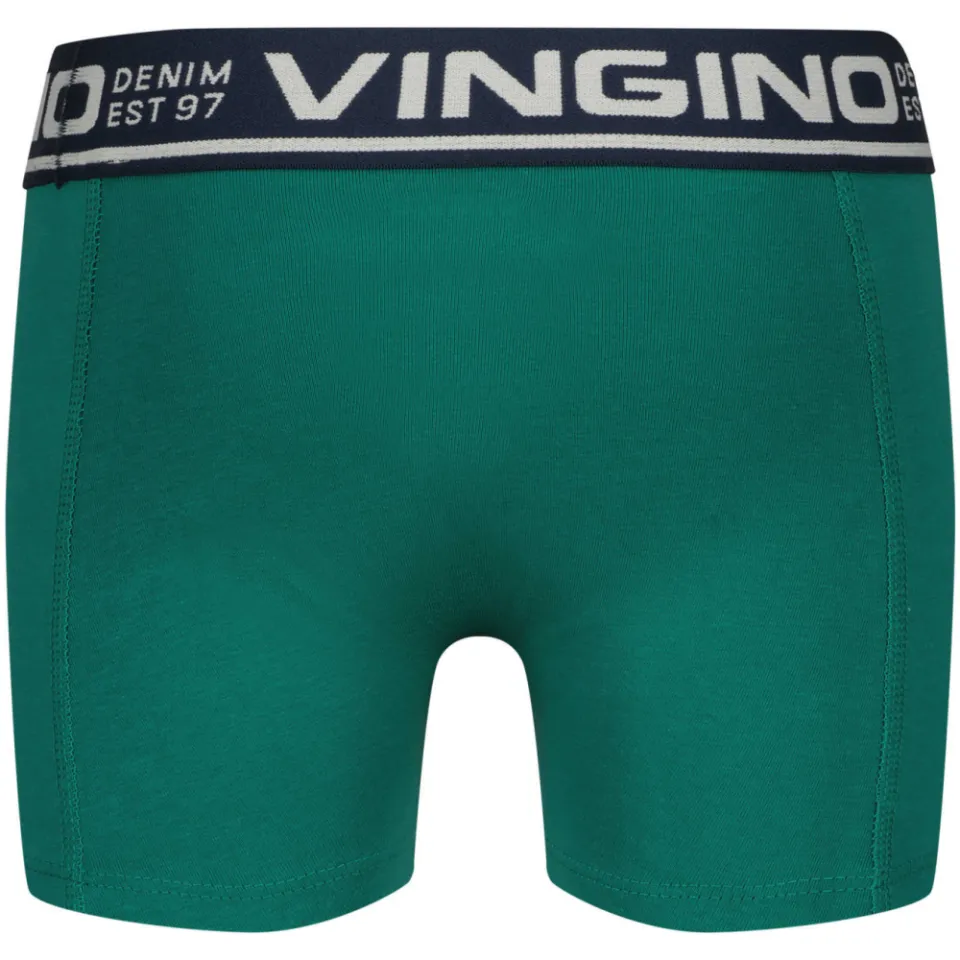 Vingino boxershorts set van 7 groen met print, foto 5