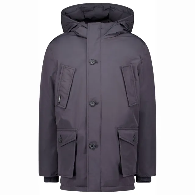 Airforce winterparka grijsblauw