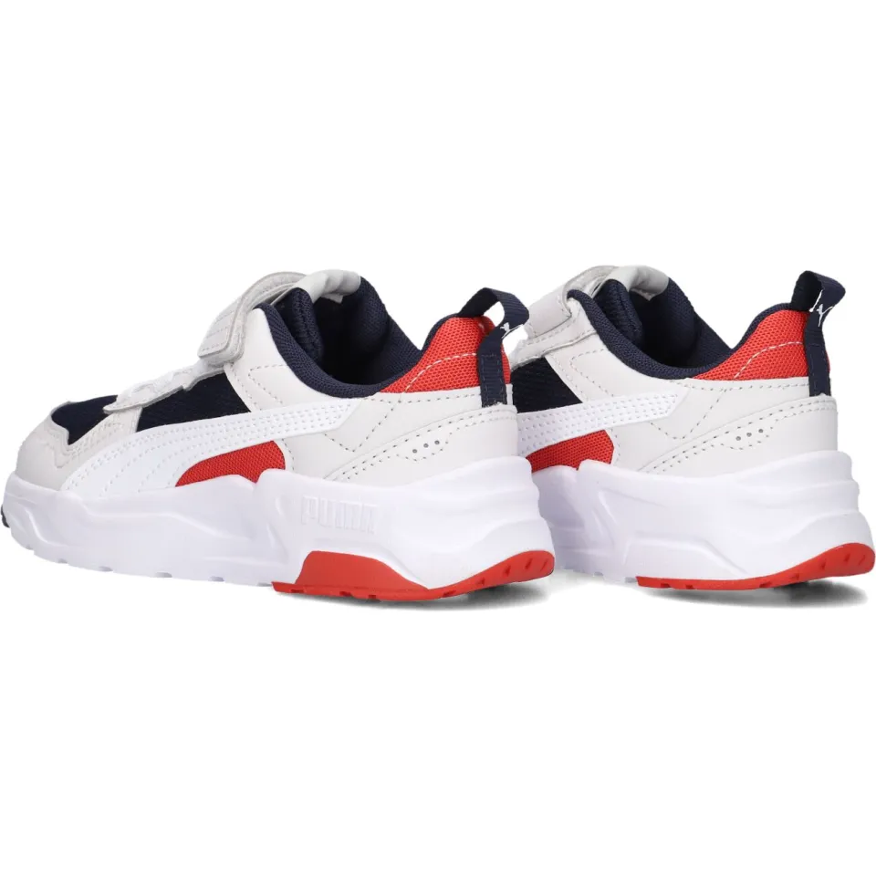 Puma Trinity 2 LT sneakers met klittenband meerkleurig donkerblauw/wit, foto 6