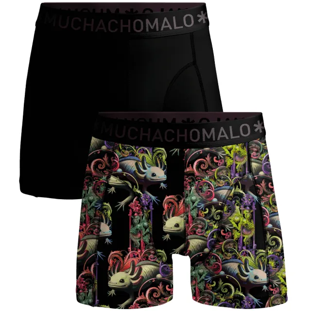 Muchachomalo Heren 2-pack Boxershorts Cotton Modal Veelkleurig
