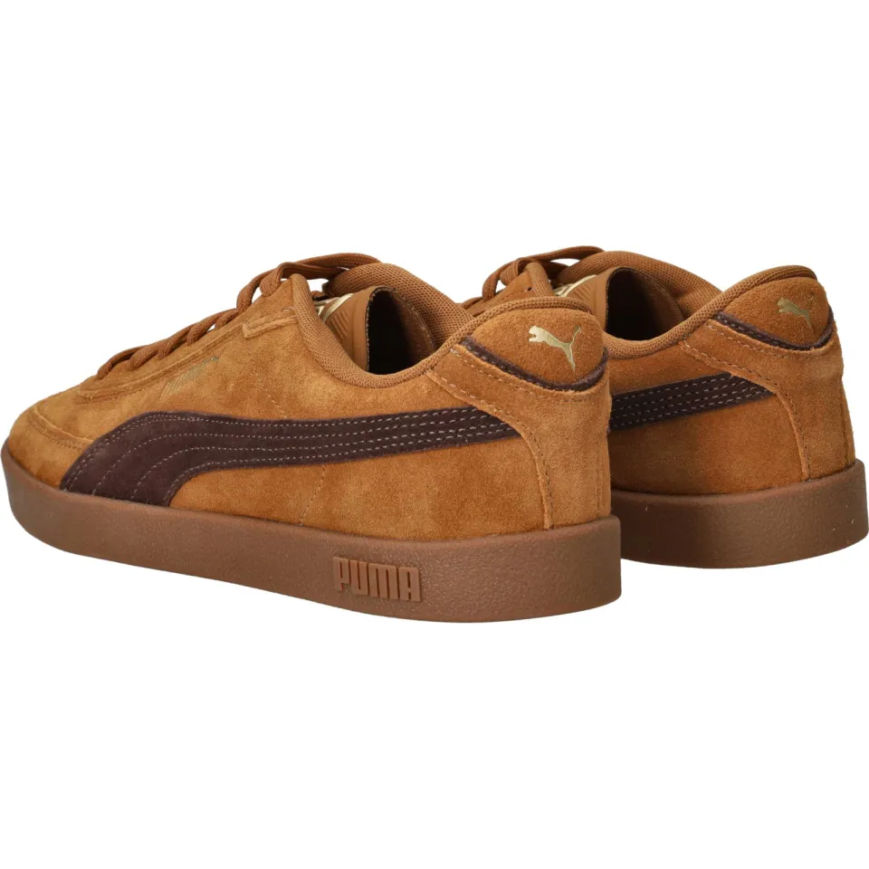 Puma Club II Era suède sneakers bruin, foto 4