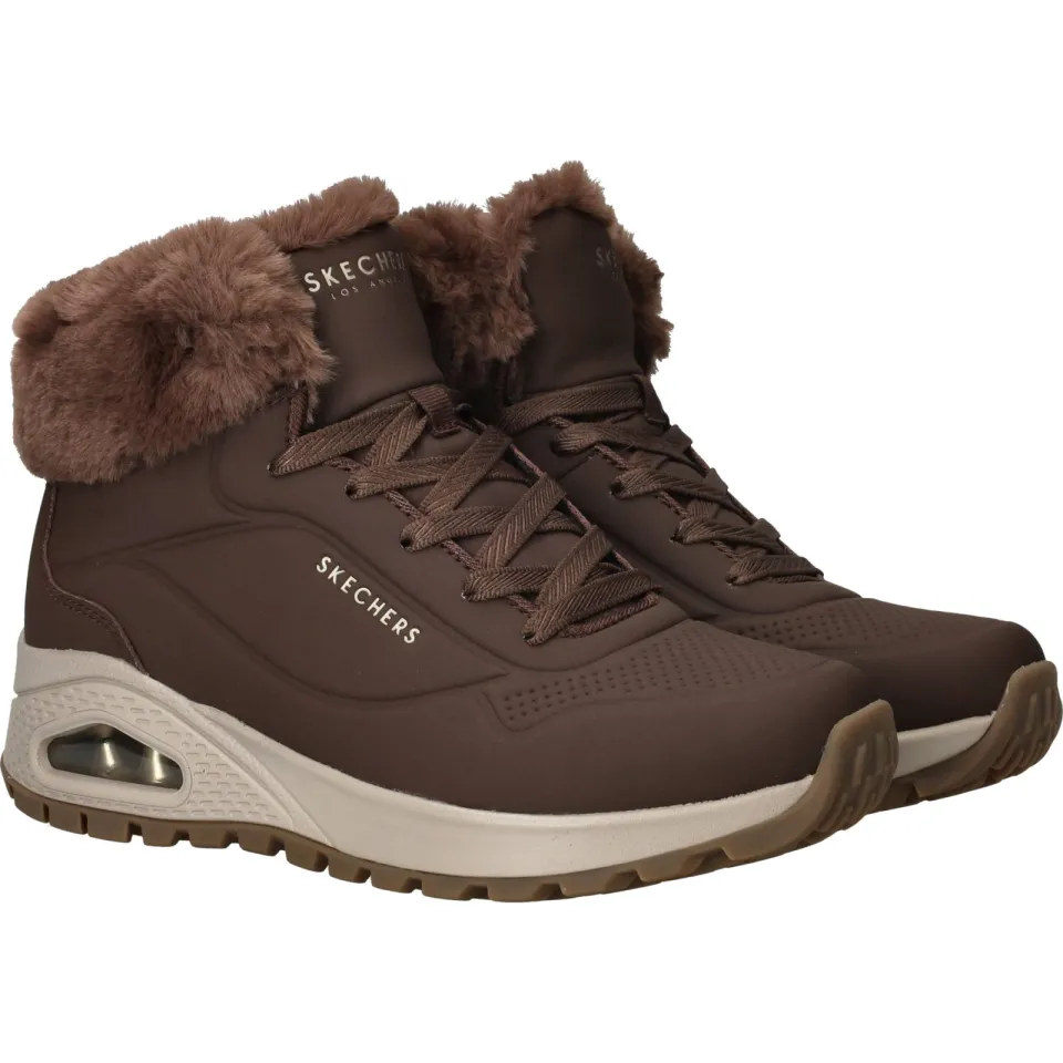 Skechers Uno Rugged Veterboots Dames Bruin, foto 2